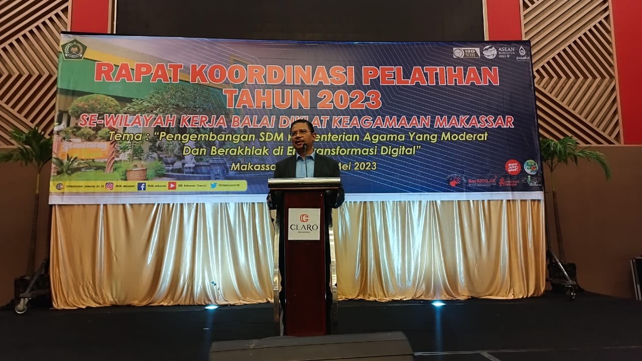 BDK Makassar Gelar Rapat  Koordinasi Kediklatan Tahun 2023 