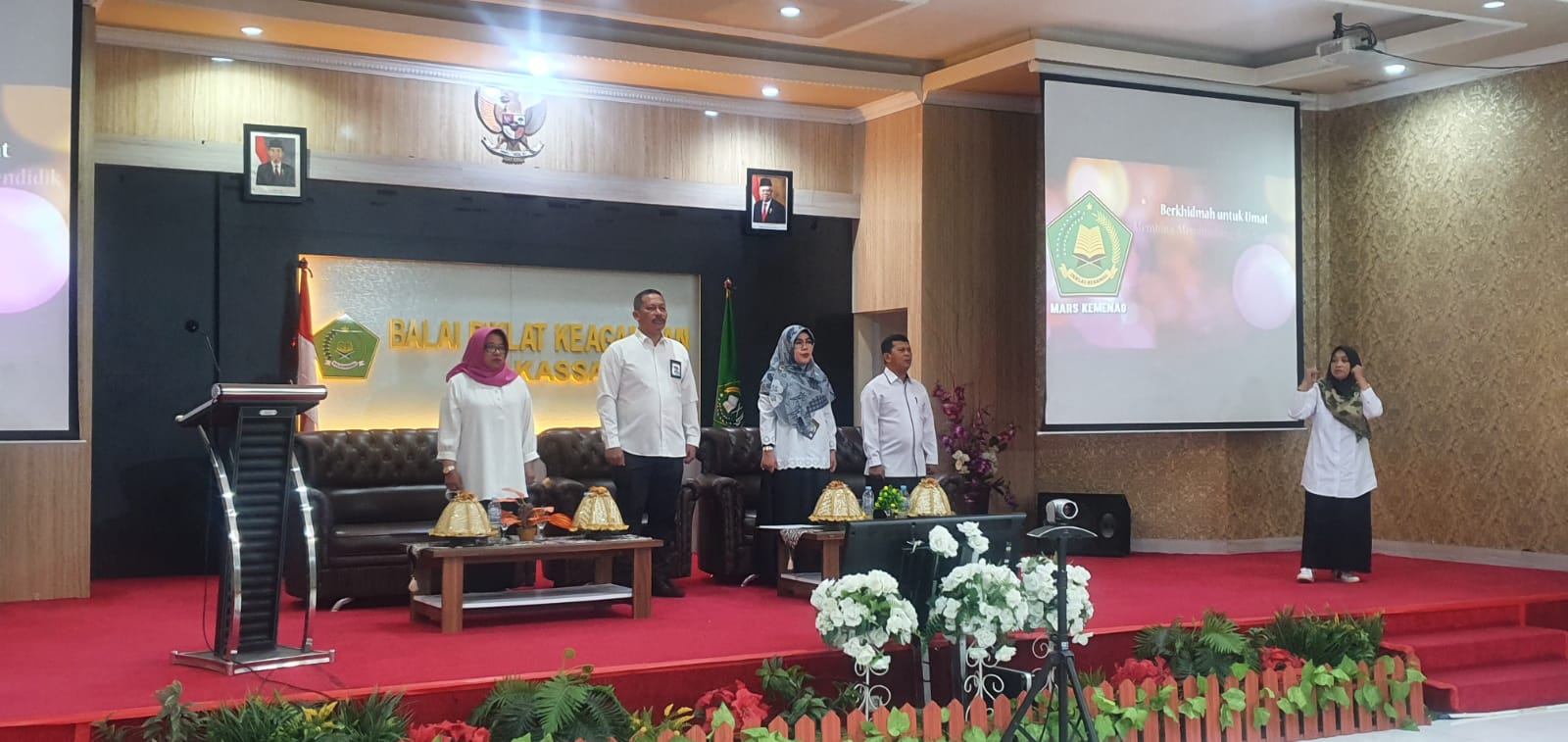 Pembukaan Pelatihan Penguatan Moderasi Beragama dan Penyuluh Non PNS di BDK Makassar