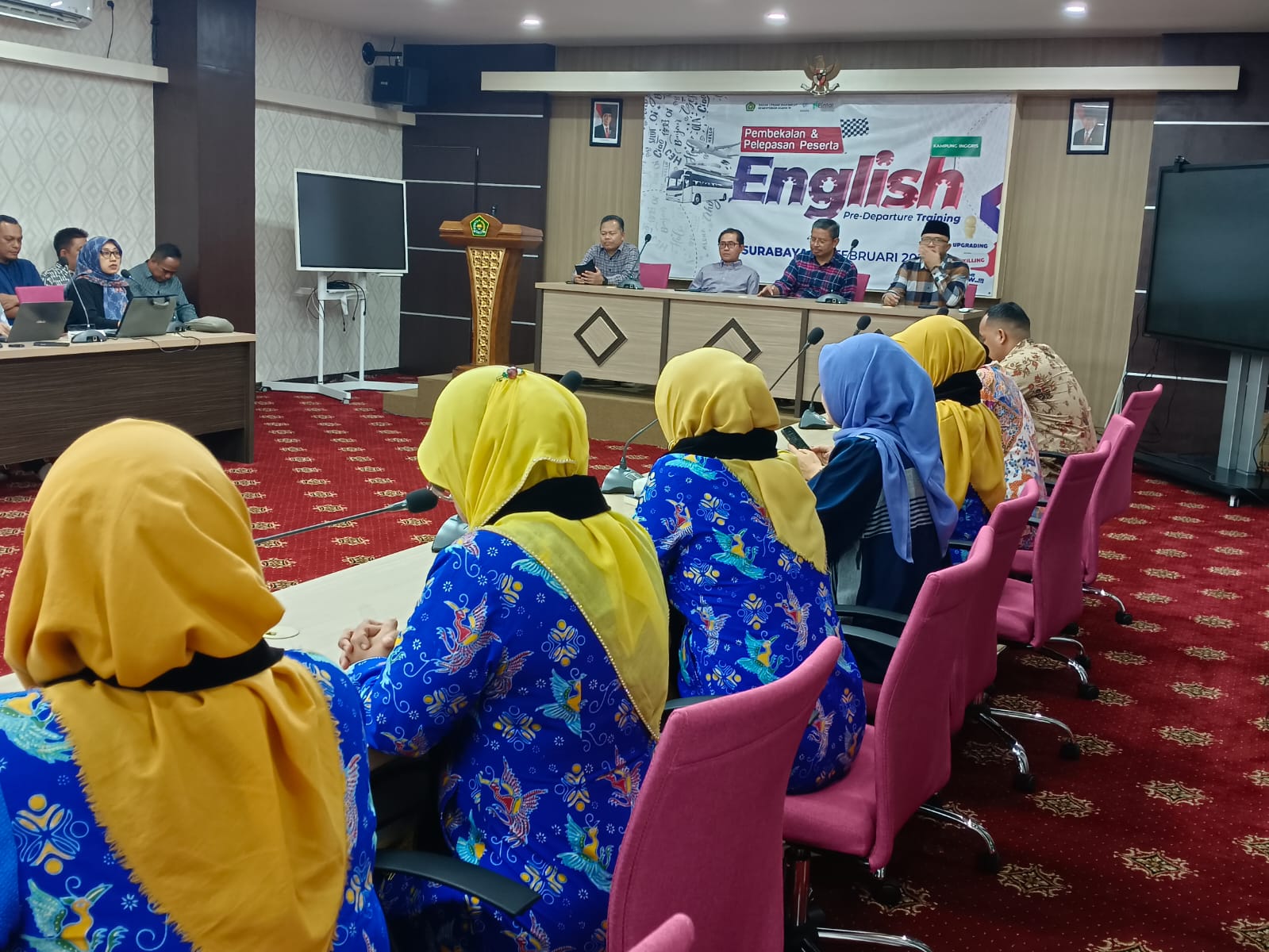 Balitbangdiklat Kemenag RI utus Widyaiswara dan Tenaga Pelatihan ikuti Pelatihan Intensif  Bahasa Inggris di Pare, Kediri